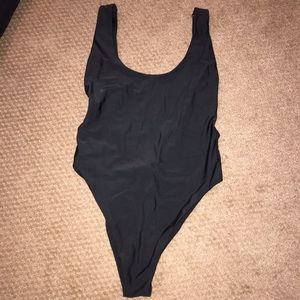 Aerie High Leg One-Piece Swimsuit